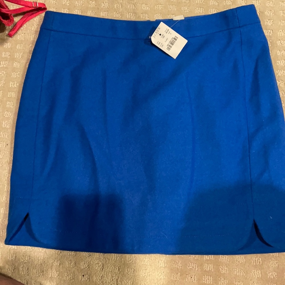 J. Crew royal blue skirt
